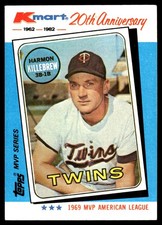 Harmon Killebrew 1982 Topps Kmart 20th Anniversary AL & NL MVP's #15