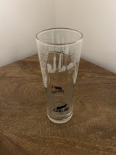 Brand New 2017 Half Pint Carling Glass Limited Edition CE M17 Stamped Home Bar