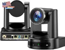 4K PTZ Camera with 20X Optical Zoom AI Auto Tracking HDMI/SDI/USB3.0/RJ45