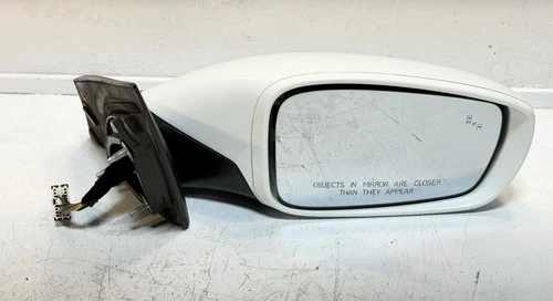 2014 HYUNDAI SONATA SIDE MIRROR RIGHT PASSENGER SIDE W/ BLINDSPOT OEM 9PIN WHITE
