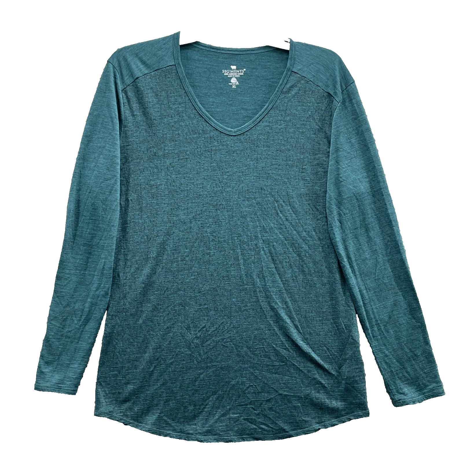 Seg'ments Marino Wool Base Layer Women's XL Thermal Performance Ski Hike Winter