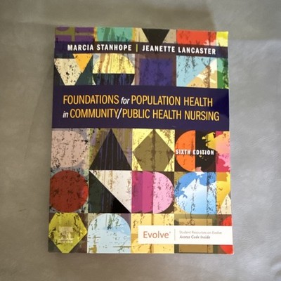 Foundations for Population Health 6th Ed Access Code Stanhope Lancaster Elsevier