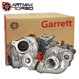 GARRETT Turbolader Biturbo NEU 810358-5003S für Mazda 3/6/CX-7 2.2D R2AA