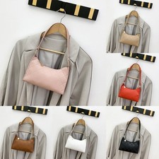 Borsa a tracolla donna alla moda griglia diamantata tinta unita stile ascelle