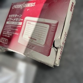 SEGA Saturn Power Memory HSS-0138 Unused