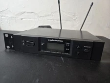 Audio-Technica ATW-3100bD UHF Receiver 655-680 MHz and Power Supply Tested USED