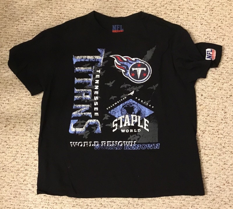 NFL Tennessee Titans Short Sleeve Shirt X-Large Sportswear Football