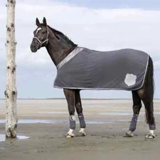 HKM Cavallino Marino Rimini Cooler - Dark Gray - Size 81