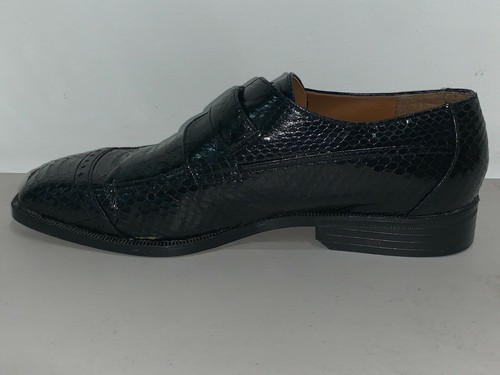Giorgio Brutini Men's Black Snakeskin 
