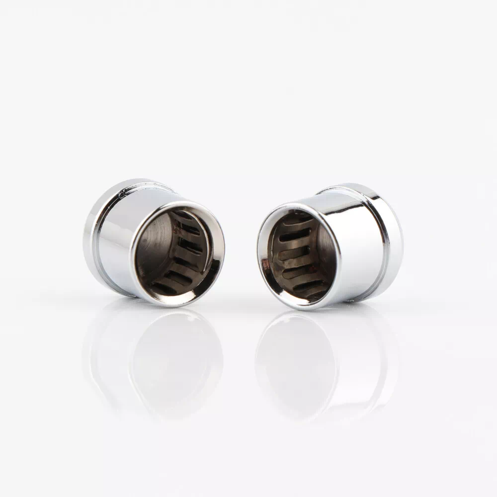 20 Pcs Noise Stopper RCA Plug Caps - Rhodium Plated Copper, Dust Covers For Unused Audio/Video Ports