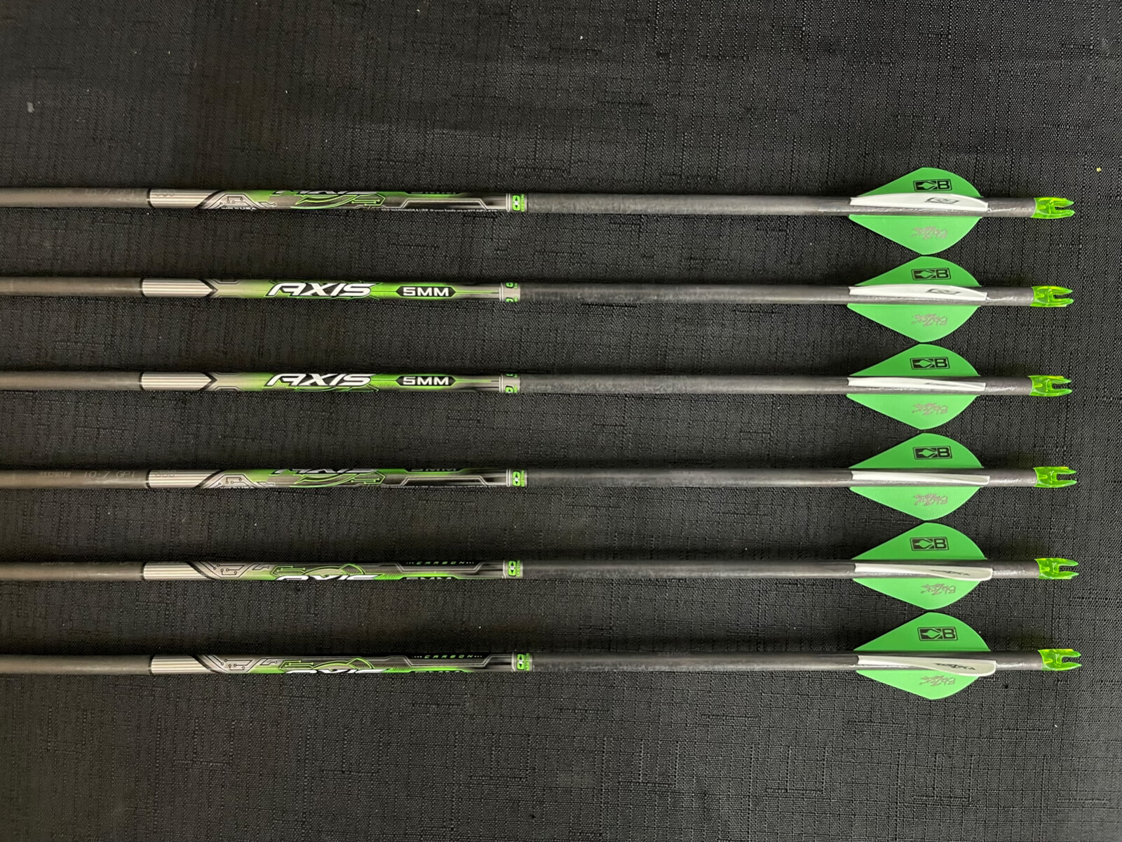 Easton 5mm Axis Arrows with 200 Blazer Vanes - 6 Pack main image 1