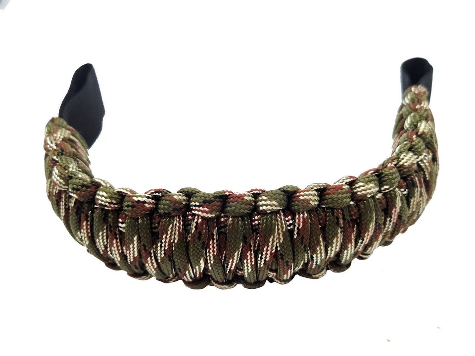 1x Car Seat Headrest Paracord Grab Handle Ropecord Strip For Ford