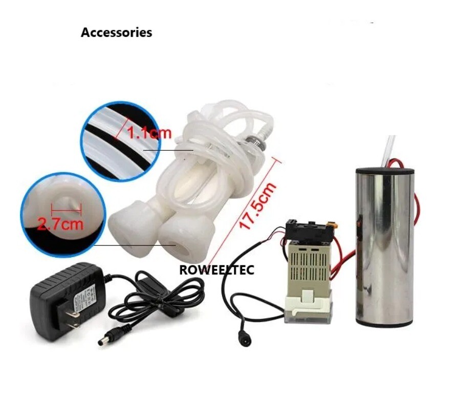 Cow and Goat Milking Machine Electric Double-head Milk