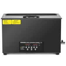 CREWORKS 30L Digitaler Ultraschallreiniger mit Degas & Schonmodus 1200W Heizung