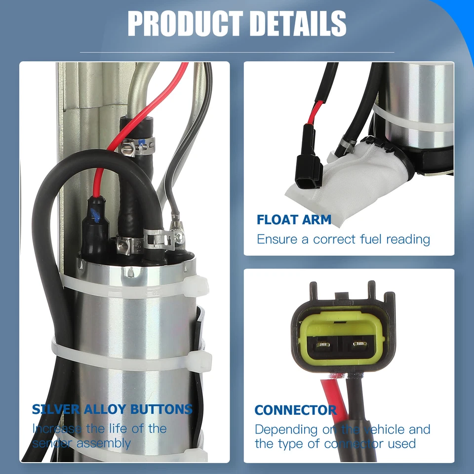 Fuel Pump Module Assembly For Isuzu Pickup 2.3L Trooper 3.2L Amigo Rodeo 2.6L - Image 2 of 4