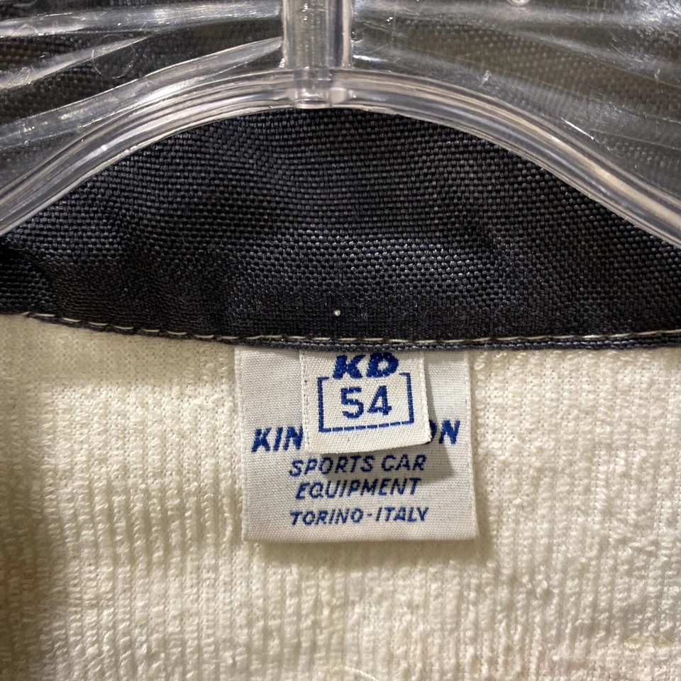 Disfraz Uniforme Carreras de Coches Blanco Italiano Talla 54 EE. UU. Talla 38-39 Foto 2 de 4