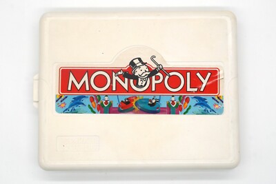 Monopoly Junior Reise Parker 1992 Vintage Spiel Mitbringspiel Reisespiel