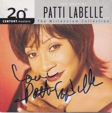 Patti LaBelle signed The Best of cd