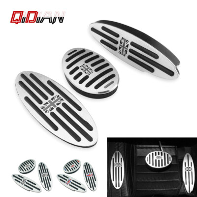 Car Foot Rest Pedal Cover Brake Throttle Pedal For Cooper S R55 R56 R60 F55 F56