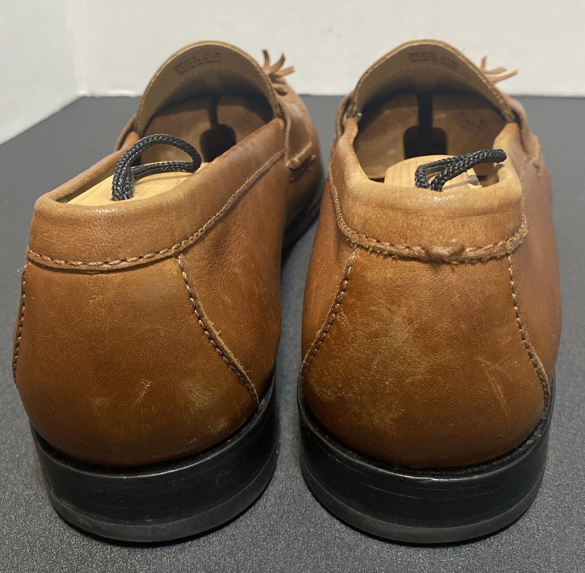 Cole Haan Grand OS Pinch Tassel Loafers Dress Shoes Mens 8.5 Wide C12770 Slip On Cole Haan Men main image 4