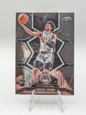 2021-22 Panini Mosaic - Rookies Joshua Primo #204 Green Mosaic