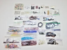 MIXED LOT OF CRAFT SUPPLIES - Beads and Stuff - Some New/Un-Used & Some Used