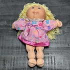 Vintage 1991 Cabbage Patch Kid Lemon Blonde Yellow Hair