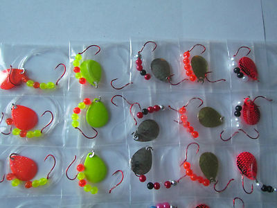 30 Spinner Rigs Leech Minnow Crawler – Taglia 3 Colorado Per Walleye, Basso E Luccio