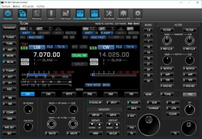 ICOM RS-BA1 ver2 新品 ICOM RS-BA1 Version2 #21 アイコム IP リモートコントロール