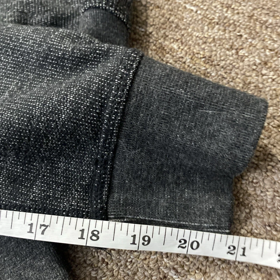 Sudadera con capucha T by Alexander Wang para hombre con cremallera talla mediana gris Foto 3 de 4