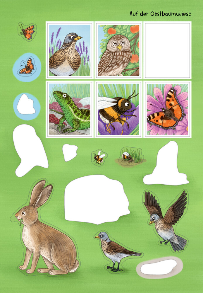 Thumbnail - Natur-stickerwelt: Tiere In Wald Und Wiese | 2021 | Deutsch
