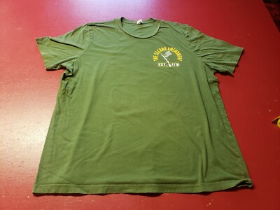 American Infidel Nation T-Shirt 2nd Amendment Grn 3XL 100% Cotton U.S.A.