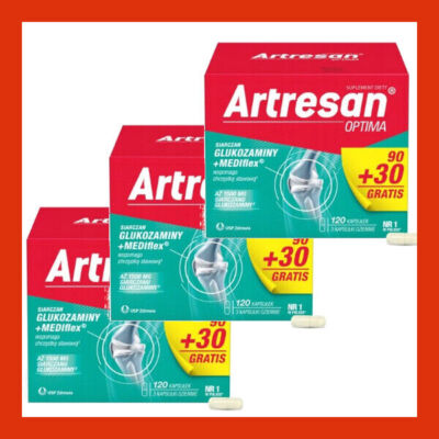 ARTRESAN Optima 120/240/360 Kapseln Gelenke Glucosamin Vitamin C Kollagen Zink