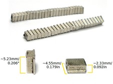 48pc TYCO 440-X2 440-X3 HO Slot Car RARE EARTH TRACTION MAGNET ONLY Factory OEM