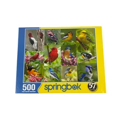 Springbok 500 Piece Bird Puzzle Birds of Feather