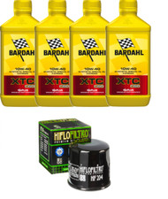 Tagliando Moto Kawasaki KLE 500  2003 olio 10w40 filtro Hiflo HF204