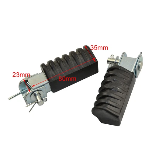 For YAMAHA PW50 FOOTREST RUBBERS FOOTPEG RUBBER PW 50 FOOT REST YZinger 50 - Picture 4 of 6