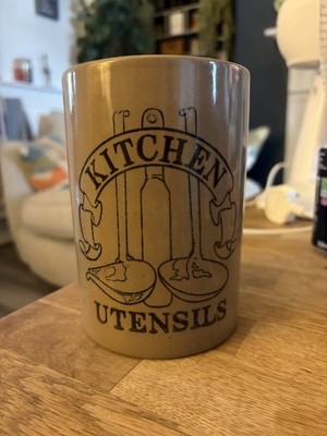 Vintage Pearsons of Chesterfield Steinzeug Küchenutensilien Halter Aufbewahrung Topf