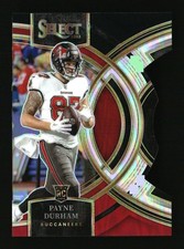 2023 Panini Select #155 Payne Durham Silver Prizms Die Cuts