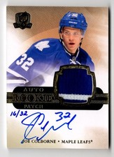2011-12 The Cup Gold Rainbow Jersey Auto Rookie Joe Colborne Rookie Auto Patch