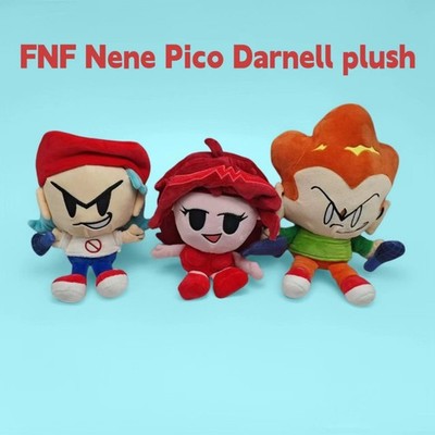 Friday Night Funkin Plush, 3 Styles Nene Pico Darnell, Game Gift for Fans