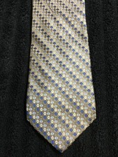 NORDSTROM Silk Geometric REPP Neck Tie NWOT