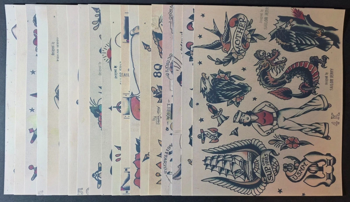 25+ Sailor Jerry Tattoo Flash for sale | Updated Oct 2026