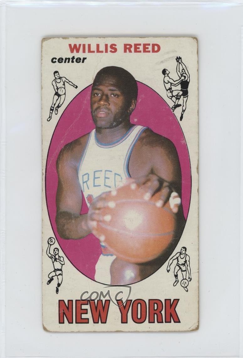 1969-70 Topps Willis Reed #60 Rookie RC HOF he0