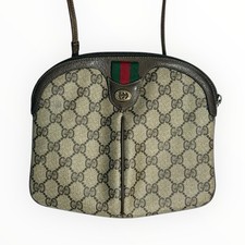 Vintage GUCCI Bag Sherry Line GG Shoulder Purse Crossbody Authentic 80s Supreme