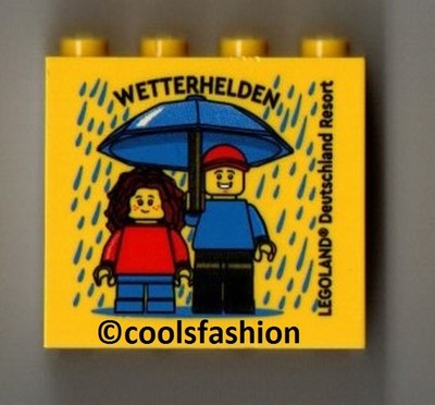 NEU   WETTERHELDEN STEIN   SAMMELSTEIN SONDERSTEIN PROMOBRICK LEGO  LEGOLAND