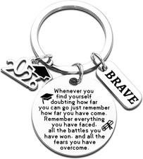 2026 Graduation Gifts for Him Her - Class of 2026 Graduation Keychain, Inspirati