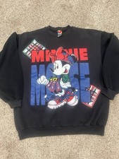 Vintage 90s DISNEY Minnie Mouse Mickey Unlimited Sweatshirt Jerry Leigh - XL