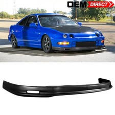 Fits 94-97 Acura Integra Mug Style Unpainted Front Bumper Lip Air Dam Chin Pp