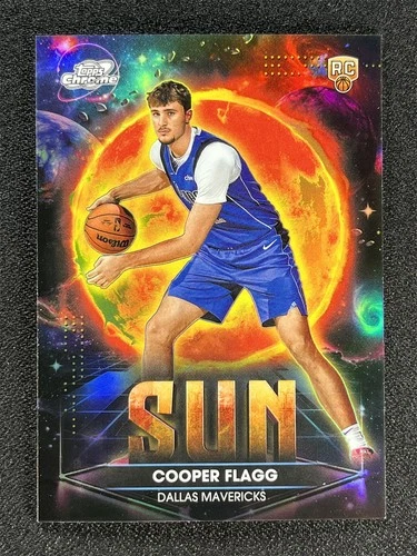 2025 Topps Cosmic Chrome Cooper Flagg Sun (RAW)